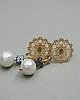 kolczyki pozłacane Kolczyki pozłacane Pearls /white/ perły vol. 20 3