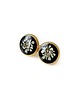 kolczyki z żywicy Kolczyki sztyfty z kwiatami 1