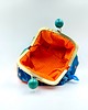 kosmetyczki Dark Peonies Toiletry Bag Orange 4