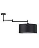 plafony Musztardowa lampa sufitowa regulowana z abażurem 40 cm RANGUN mix kolorów 1