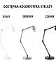 lampy stołowe Nowoczesna lampka nocna na regulowanym wysięgniku ASMARA MARMUR 8