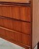 biurka Sekretarzyk tekowy, duński design, lata 70, produkcja: Dania 8