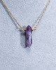 wisiory Naszyjnik z ametystem 2