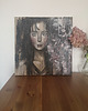 obrazy Obraz ręcznie malowany na płótnie 50x50 cm - kobieta 6