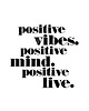 plakaty PLAKAT–positive vibes. positive mind....A3 1