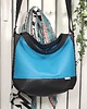 torby na ramię Morska torebka 3w1, morska listonoszka, morska torba crossbody 4