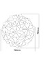 wieszaki ATOOMY wieszak geometryczny na ścianę 6