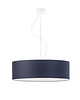 lampy wiszące Abażurowa lampa wisząca nad stół z abażurem 60 cm HAJFA 6