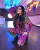 bluza z kapturem damska Damska Bluza Expres Zamek DR.CROW Multi Leopard 3