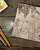puzzle dla dzieci Zabawka układanka logiczna Drewniane puzzle dla dzieci ze sklejki DŻUNGLA 3