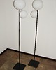 lampy podłogowe Komplet minimalistycznych lamp podłogowych z lat 90.  8