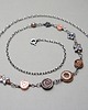 chokery Colours mix vol. 7 /rose gold/ - naszyjnik 4