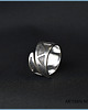 obrączki SATIN SILVER  2