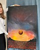 obrazy Maki w blasku Marsa 80x120 cm / Magda Kubiak 3