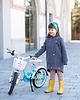 opaski do włosów Opaska dziecięca prążek - neozieleń 1