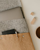 etui na laptopa Marmollada - etui filcowe MACBOOK air 13,3-13,6" szary + B 2