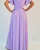 sukienki maxi damskie Sukienka wieczorowa maxi lawendowa drapowana 36-56 4