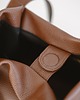 torby na ramię SOFTIE BAG - skórzana torebka szoperka - brąz orzechowy 6