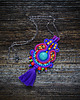komplet biżuterii Etniczny wisiorek soutache 1