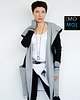 bluza z kapturem damska NOWA KOLEKCJA Płaszczyk z kapturem by momo 1