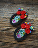 kolczyki soutache Sugar Skull - kolczyki sutasz 3
