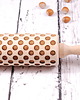 wałki do ciasta DOUBLE POLKA DOTS - grawerowany wałek do ciasta 1