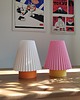 lampy stołowe Lampa Kyoto z plisowanym abażurem  4