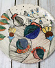 patery i talerze malowane talerze -  Boski Kwiat II /24 cm 1
