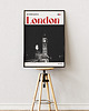 plakaty Minimalistyczny plakat Londyn UK - Do salonu, sypialni, biura 1