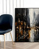 plakaty Plakat Abstrakcja Dark City 4