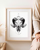 plakaty Plakat Mroczna Czaszka 4