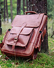 plecaki Plecak skórzany vintage brązowy Outlander BT09 2