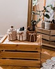 pojemniki na zabawki Zestaw 3 koszyków/  organizerów ze sznurka 1