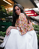 bluzki kimonowe damskie Kimono Yellow Flower SHORT 5
