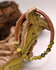bransoletki - inne Bransoletka miedziana handmade z koralikami: jaspis 1