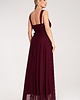 sukienki maxi damskie Elegancka sukienka maxi rozkloszowana z dekoltem halter bez rękawów - M1171 1