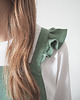 fartuchy kuchenne Lniany fartuszek retro EUCALYPTUS GREEN 3