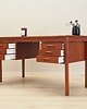 biurka Biurko tekowe, duński design, lata 70, produkcja: Dania 1