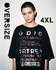 t-shirty męskie T-shirt HATE / glitch print  3