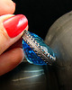 wisiory Naszyjnik Swiss Blue - Topaz Swiss Blue Srebro 8