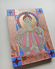 obrazy Anioł ręcznie malowany na desce, 1 egzemplarz 1