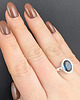pierścionki srebrne Pierścionek London blue topaz 3