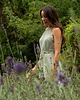 sukienki midi damskie Romantyczna Sukienka, 100% Bawełna, Podwójna Gaza Muślinowa, Styl Boho Countr 1