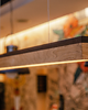 lampy wiszące Lampa designerska "Sky L" wisząca sufitowa wykonana z dębu 3