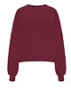 bluza bez kaptura damska Bluza Iconic Wino 1