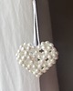 ozdoby choinkowe PEARL HEART Preciosa White  zawieszka bombka 1