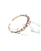 bransoletki wire wrapping Miedziana bransoleta mankietowa z opalem i różowym kwarcem 7