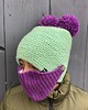 czapki dziecięce Czapka z maską antycovidowa 1