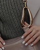 torby na ramię Torebka Skórzana ABI M nude CroCo GOLD 9