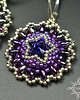kolczyki swarovski Meisi, kolczyki z kryształami Swarovskiego, beading 4